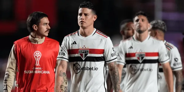 El volante colombiano James Rodríguez, sigue recibiendo elogios por parte de sus compañeros en el São Paulo.