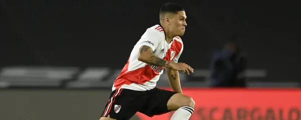 El volante Colombiano se perderá 6 partidos con River Plate.
