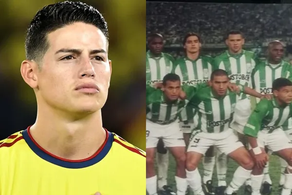 El volante compartió junto a dos ídolos del Atlético Nacional en Colombia.