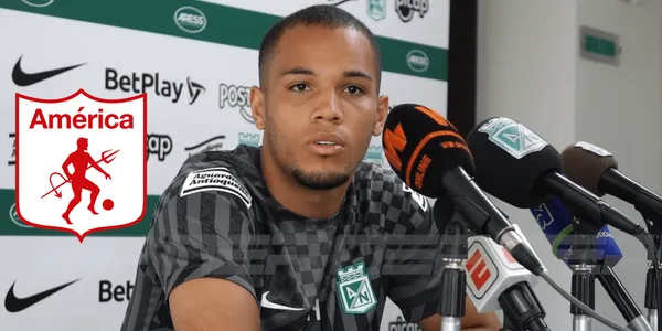 El volante de Atlético Nacional, Robert Mejía, tuvo comentarios sobre el América de Cali.