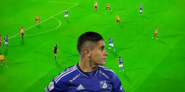 El volante del cuadro embajador ingresó como emergente en el duelo contra Deportes Tolima.