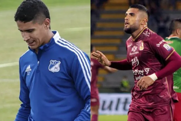 El volante fue titular ante la lesión de Mackalister Silva y tuvo una insólita acción en el partido que se juega en el estadio Manuel Murillo Toro