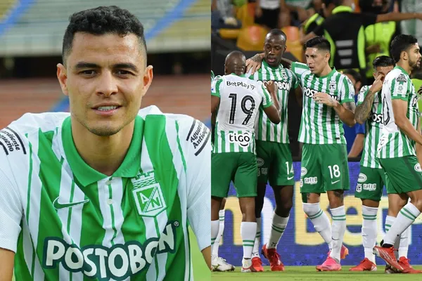 El volante Giovanni Moreno fue el encargado de darle el empate a Atlético Nacional ante Junior.
