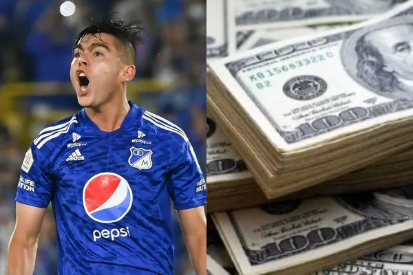 El volante ha sido una de las relevaciones del club embajador y un referente para Alberto Gamero y la cifra que aceptaría Millonarios para su venta sería igual o superior a los $5 millones de USD.