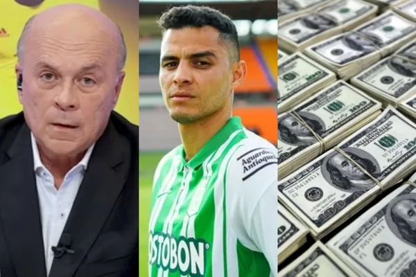 El volante no seguirá en Atlético Nacional y el periodista reveló los millonarios premios que recibió