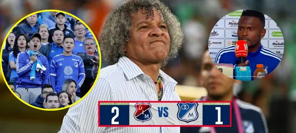 Elvis Perlaza habló en rueda de prensa luego de la derrota de Millonarios 2-1 ante Independiente Medellín