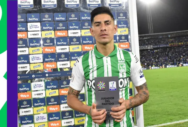 Emanuel Olivera fue una muralla para Millonarios FC en Bogotá y los hinchas de Atlético Nacional se rindieron a sus pies.