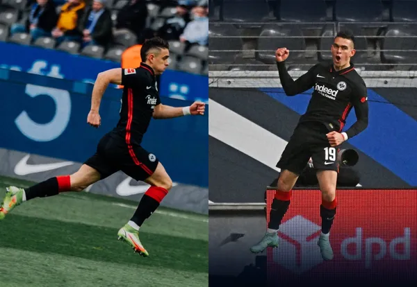 En Alemania se reportó con un gol el colombiano Rafael Santos Borré y los medios han reseñado el hecho.