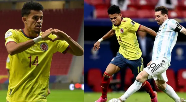 En Argentina no pudieron ocultar lo realizado por el colombiano Luis Díaz.