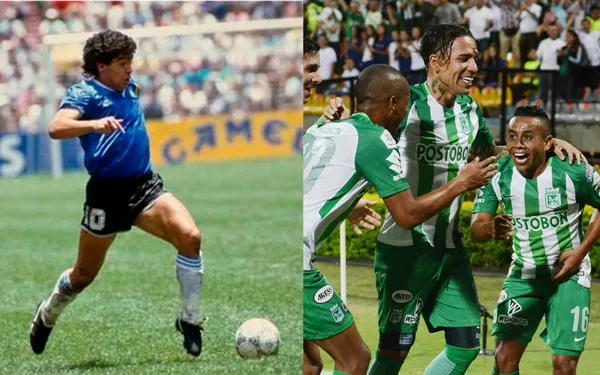 En Atlético Nacional hay un jugador, un crack que compararon con Maradona por humillar a medio equipo contrario, tienes que verlo.