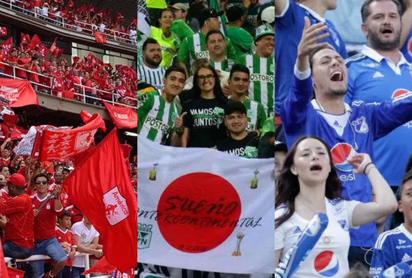 En Colombia el fútbol se siente al más alto nivel y existe el debate eterno para saber cuál es el equipo con la hinchada más grande. Se habla de Atlético Nacional, Millonarios FC y América de Cali, ¿Hay algún otro club?
