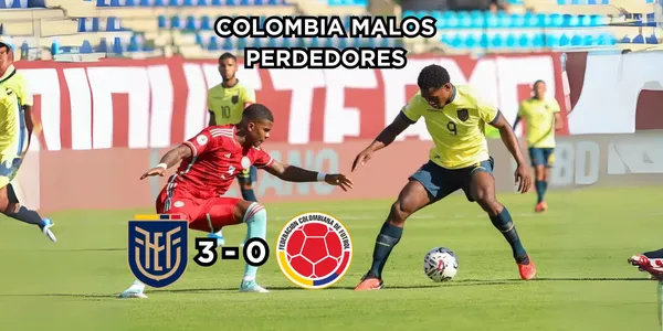 En Colombia la prensa reaccionó y quedaron como malos perdedores tras ver como Ecuador los humilló.