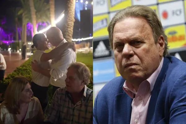 En Colombia le lanzaron una pulla a Ramón Jesurún y el directivo está en el Mundial de Qatar 2022.