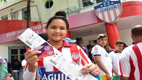 En el estadio Metropolitano de Barranquilla, Junior recibe en la octava fecha de la Liga Betplay al America de Cali.