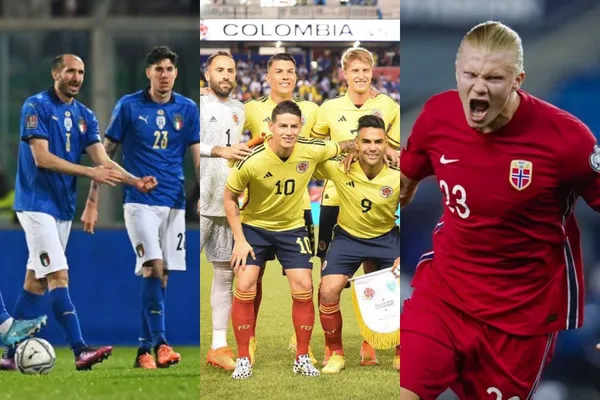 En el Mundial de Qatar 2022 estará la ausencia marcada de varios países.