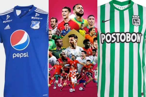 En el Mundial de Qatar 2022 se dejó ver una camiseta de un equipo de Colombia.