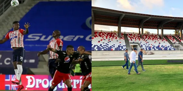 En el Olímpico Romelio Martínez se tuvieron que parar las acciones del partido porque se quedaron sin luz. Mira lo que pasó