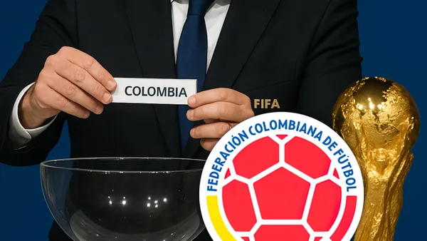 En el sorteo de la Copa del Mundo, a Colombia le puede pasar el peor escenario, mira aquí Foto: Escudoteca y Chat GPT