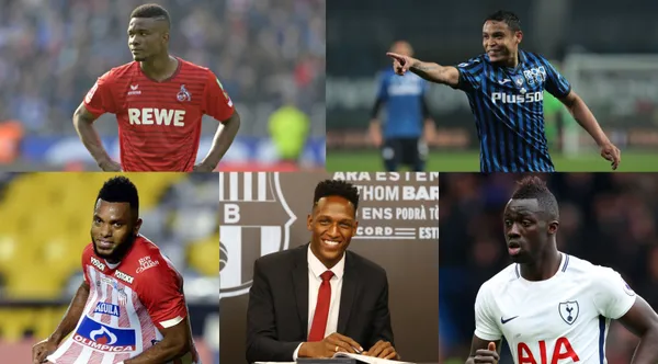 En el último quinquenio hay 5 cracks colombianos que han predominado en la escena de las transferencias deportivas.