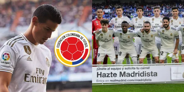 En España hicieron la peor alineación del Real Madrid de todos los tiempos, y escogieron a un colombiano ¿De quién se trata?