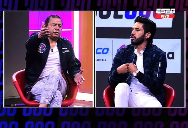 En ESPN Colombia hubo un candente debate entre Iván René Valenciano y Fabián Vargas.