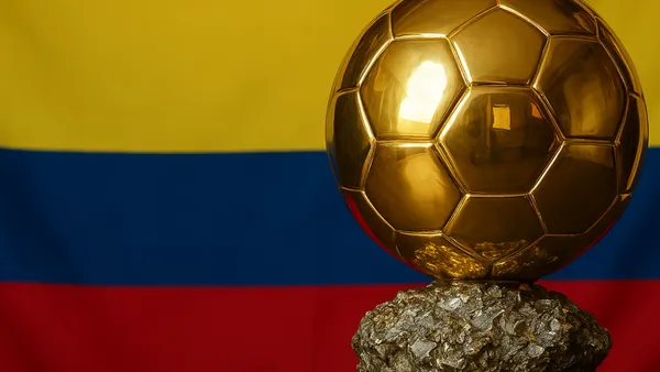 En esta temporada se podría entregar el Balón de Oro a un colombiano Foto: Creada con ChatGPT
