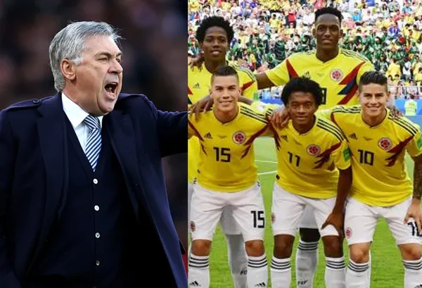 En Everton la idea de Carlo Ancelotti es juntar a tres colombianos, ya tiene a Yerry Mina, James Rodríguez está a hora de cerrar su fichaje y ahora quiere a este colombiano.