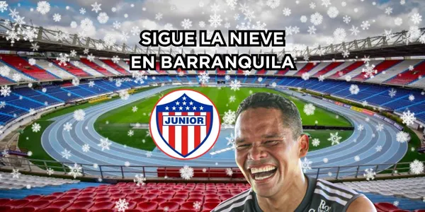 En Junior FC siguen con el tema de la nieve y se lanzaron una nueva jugada.