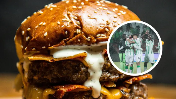 En la antesala del clásico paisa, jugadores de Nacional disfrutan del Burger Máster y reciben mensajes de los aficionados. Foto: Pexels y Nacionaloficial
