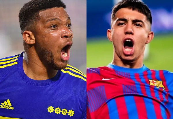 En la Copa Diego Maradona en Qatar un juvenil del cuadro “Culé” se llevó los aplausos de las tribunas cuando le hizo un caño que se ha hecho viral a Frank Fabra y el colombiano reaccionó.