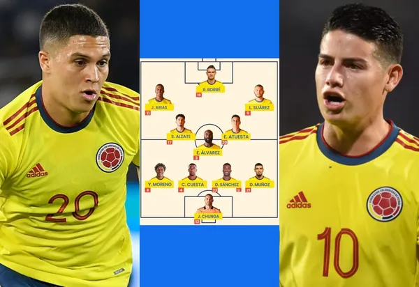 En la nueva Selección Colombia le llegó competencia a James Rodríguez y Juan Fernando Quintero.