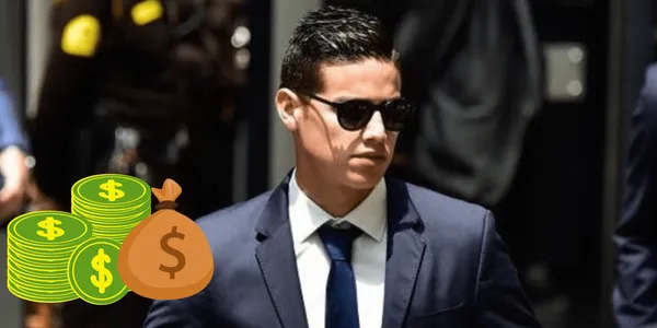 En la previa del duelo contra Uruguay, James Rodríguez anunció su alianza con una lujosa marca de ropa.