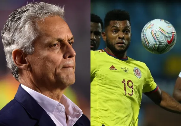En la Selección Colombia están en vilo por la posible lesión de Miguel Ángel Borja y Reinaldo Rueda revisa quién lo podría reemplazar.