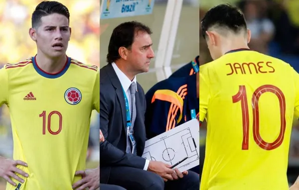 En la Selección Colombia podría llegar el heredero de la “10” que porta James Rodríguez.
