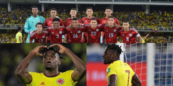 En la Selección Colombia Sub 20 hay un jugador que no da la talla como delantero por ahora y los hinchas lo señalan como el nuevo Duván Zapata.