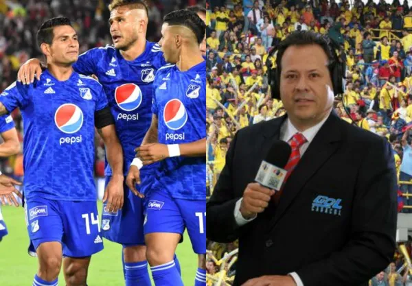 En la transmisión del partido de Millonarios FC contra Once caldas, desde la narración hicieron una revelación especial.