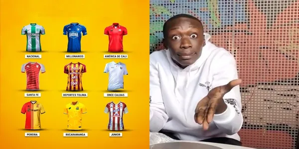 En las redes sociales los hinchas colombianos han armado un debate para decir cuál es la camiseta más bonita y la más espantosa en este año 2023.