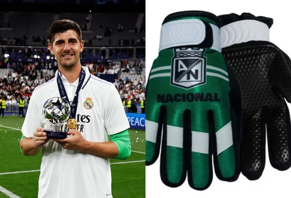 En las redes sociales recordaron a un ex portero de Atlético Nacional tras ver lo que hizo Thibaut Courtois en la Champions League.