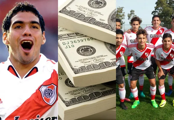 En River Plate juega una joya colombiana que se está destacando y se trata de Flabián Londoño.