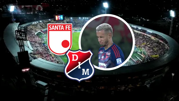 En tablas se jugó la primera final de la Liga Betplay y este fue el detalle que no pasó desapercibido Foto: Escudoteca, Captura de Win Sports