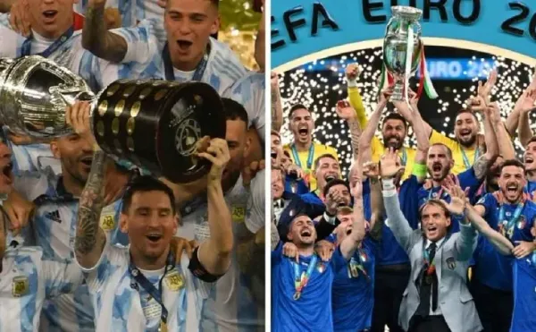 En un partido único se enfrenta el campeón de la Copa UEFA, al frente tendrá al campeón de la Conmebol.