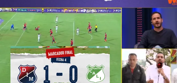 En Win Sports revelaron la ayuda a Medellín para vencer a Deportivo Cali en liga