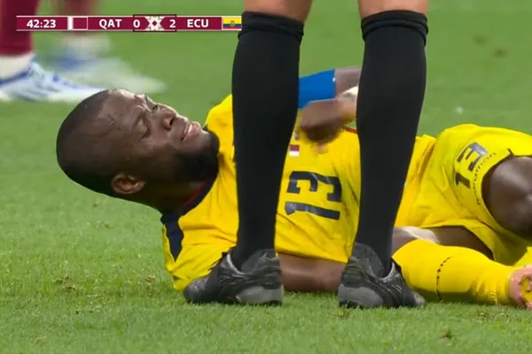 Enner Valencia marcó un rápido doblete en la inauguración del Mundial de Qatar 2022.