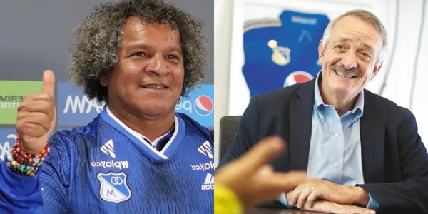 Enrique Camacho le cumplió el mayor deseo a Alberto Gamero en Millonarios.