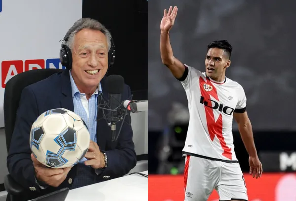 Enrique Wolff de ESPN no se pudo contener y comentó con especial agrado ver el regreso de Radamel Falcao al estadio del Atlético de Madrid.