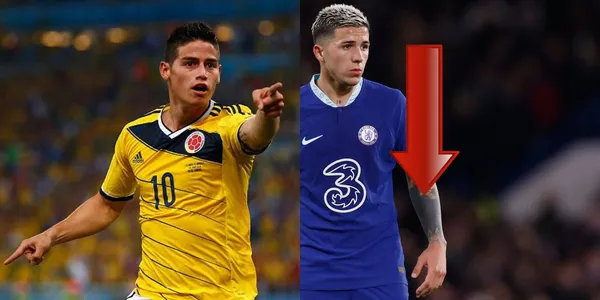 Enzo Fernández hasta ahora parece un jugador inflado desde que llegó al Chelsea, ni James Rodríguez fue tan tronco al llegar al Real Madrid.