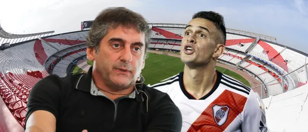 Enzo Francescoli y Rafael Santos Borré.