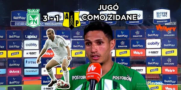 Eric Ramírez sorprendió en Atlético Nacional contra Alianza Petrolera.