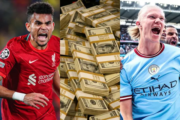 Erling Haaland es un jugador tendencia, llama la atención ver los valores de mercado actualizados y como está el precio del colombiano Luis Díaz.