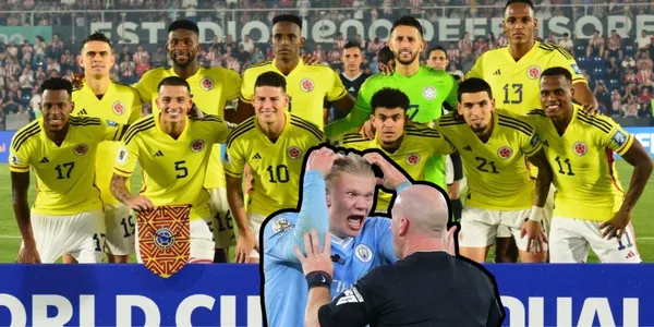 Erling Haaland hace un tiempo tuvo un encontronazo con un jugador de la Selección Colombia que le bajó los humos.
